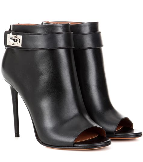 givenchy ankle boots peep toe|Givenchy boots.